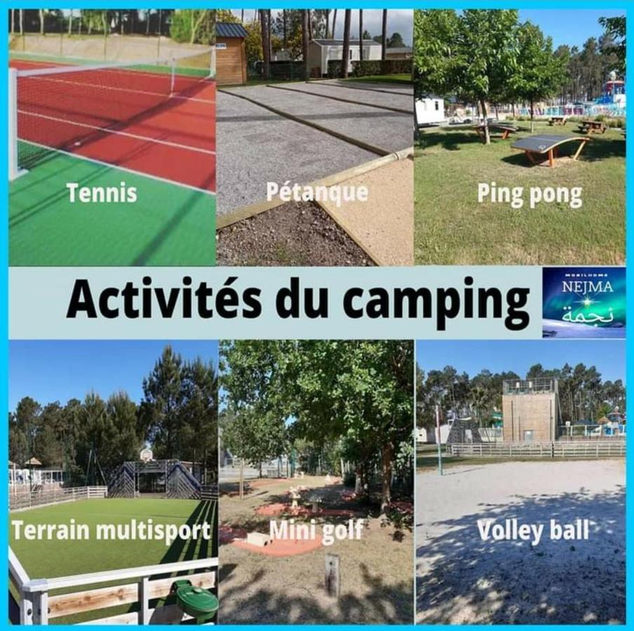 Camping Des Dunes De Contis Mobilhome 3Ch, Saint-Julien-en-Born Dış mekan fotoğraf