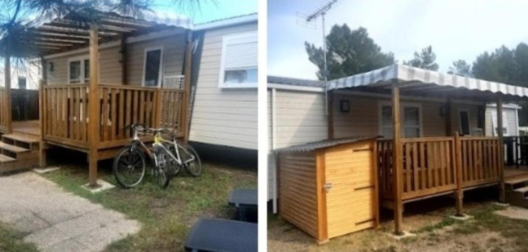 Camping Des Dunes De Contis Mobilhome 3Ch, Saint-Julien-en-Born Dış mekan fotoğraf